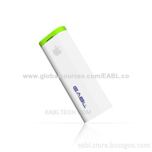 Micro USB Cable Power Bank for Mobile Phones/iPhone/iPad/Tablet PCs/MP3/MP4, 2,000mAh Capacity